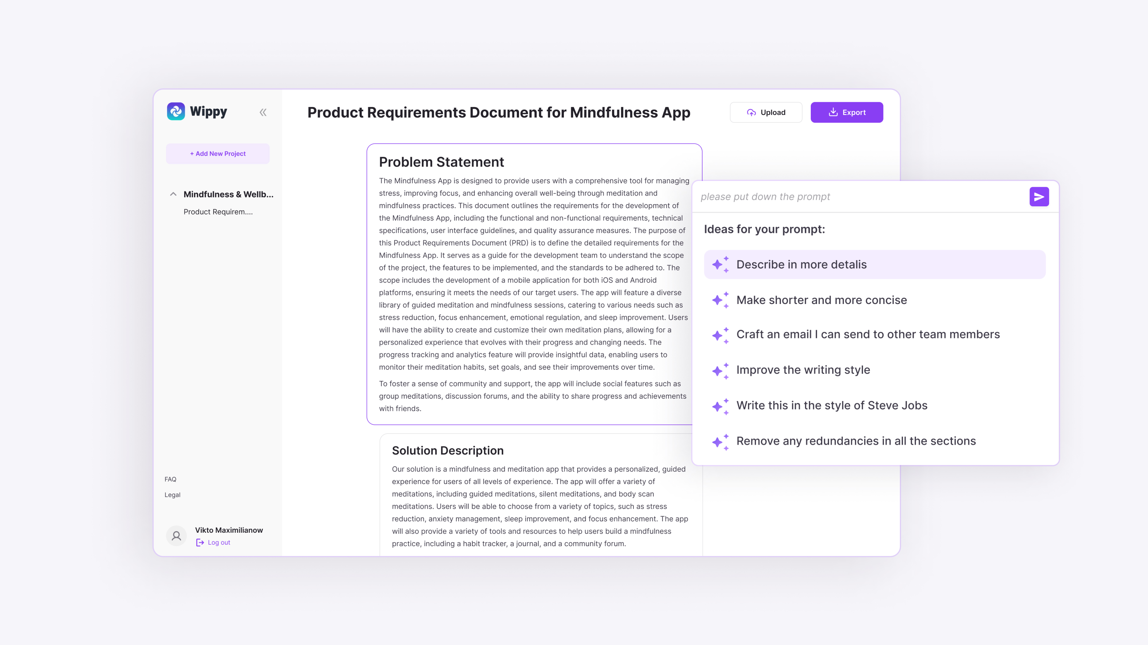 Results of the project