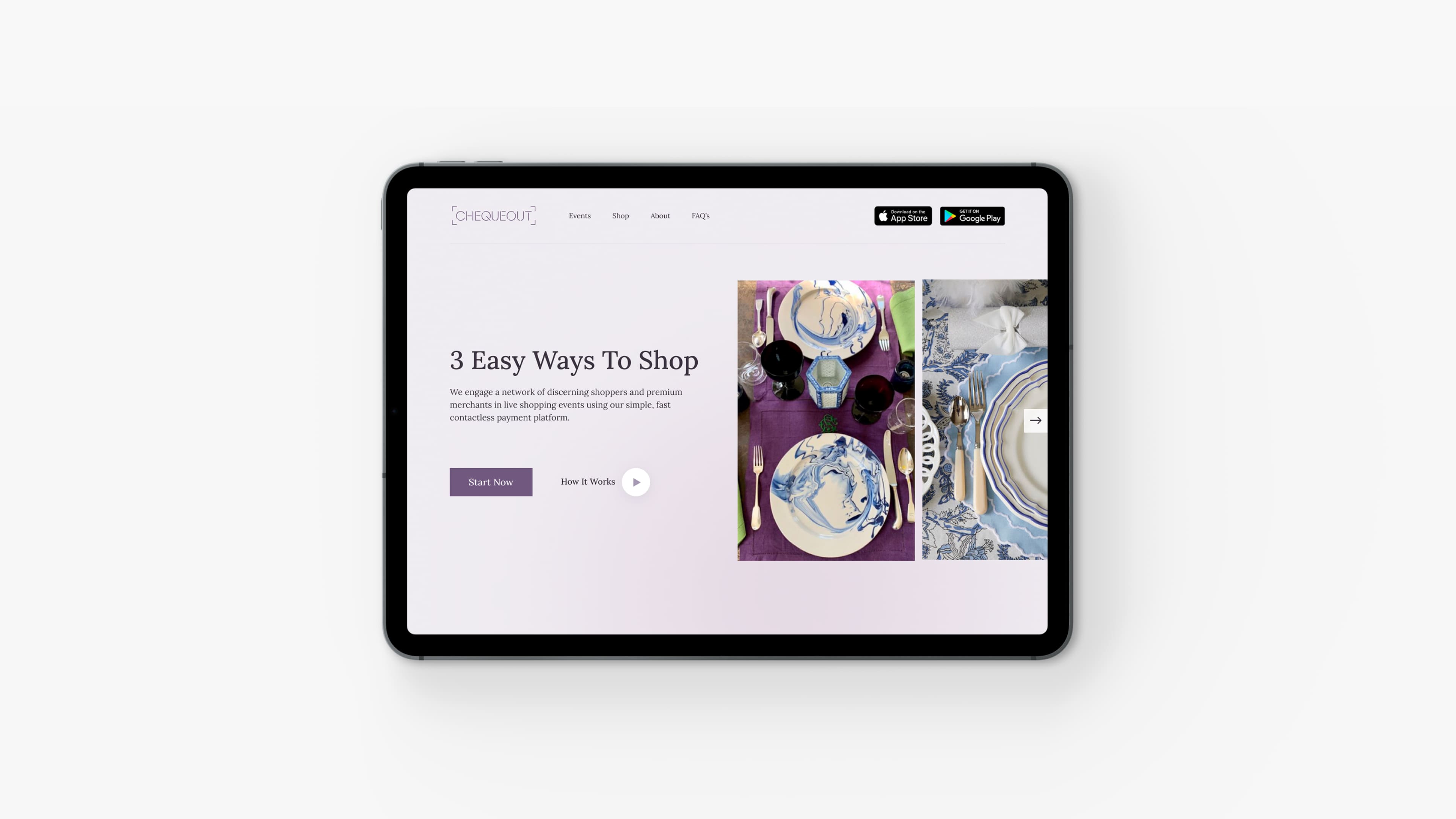 Chequeout project challenge