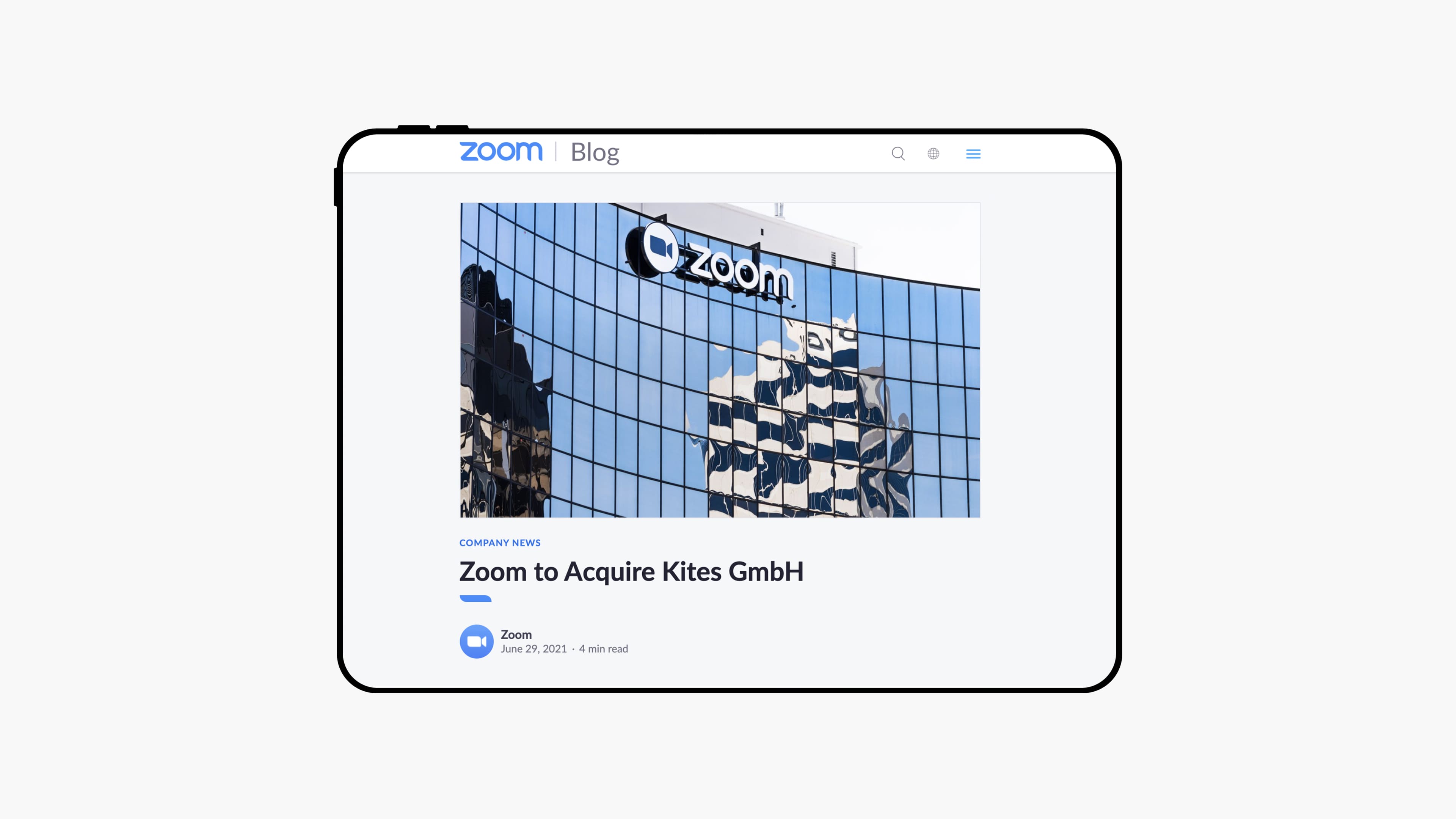 Zoom project Challenge