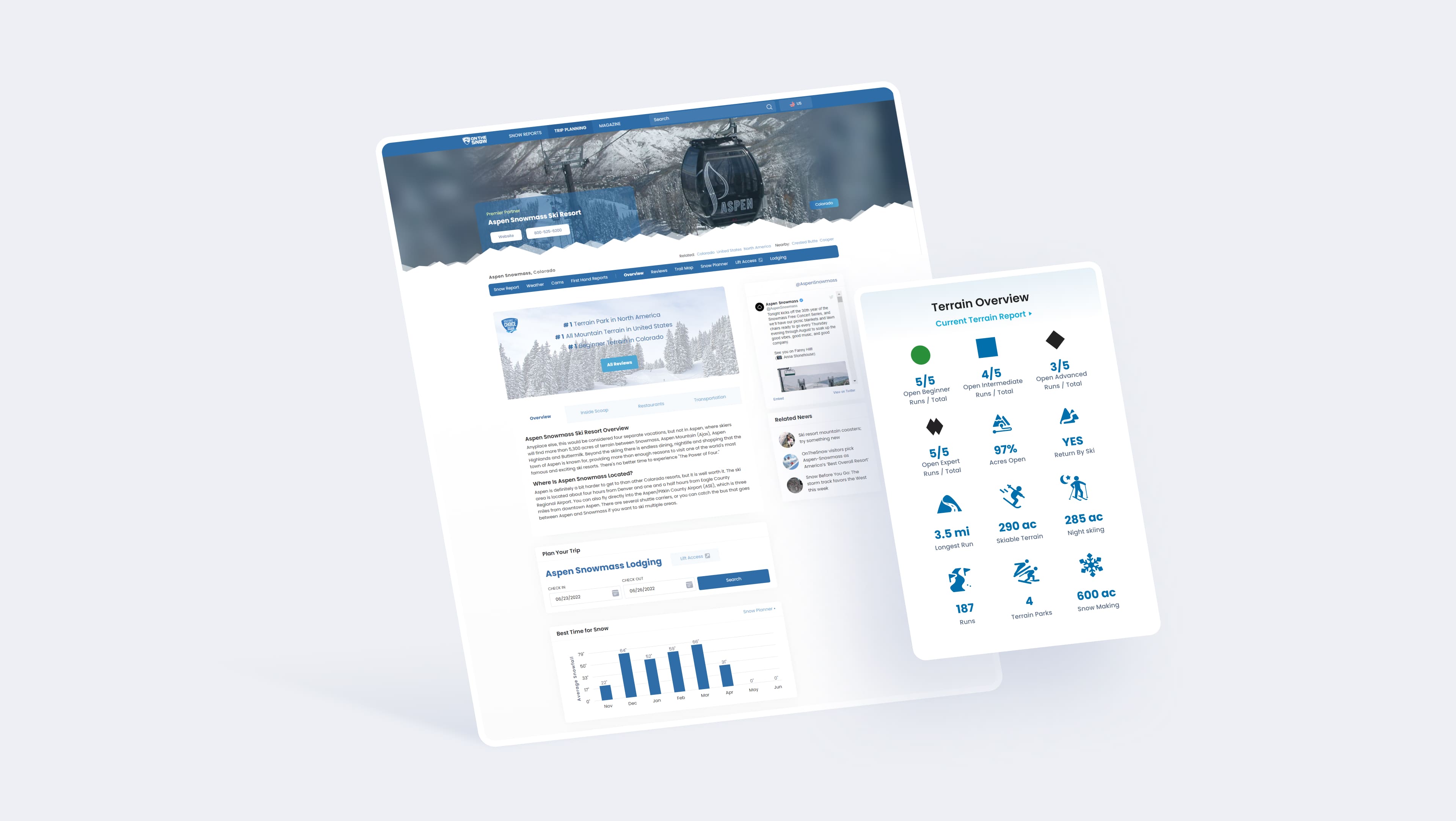 On the snow challenges