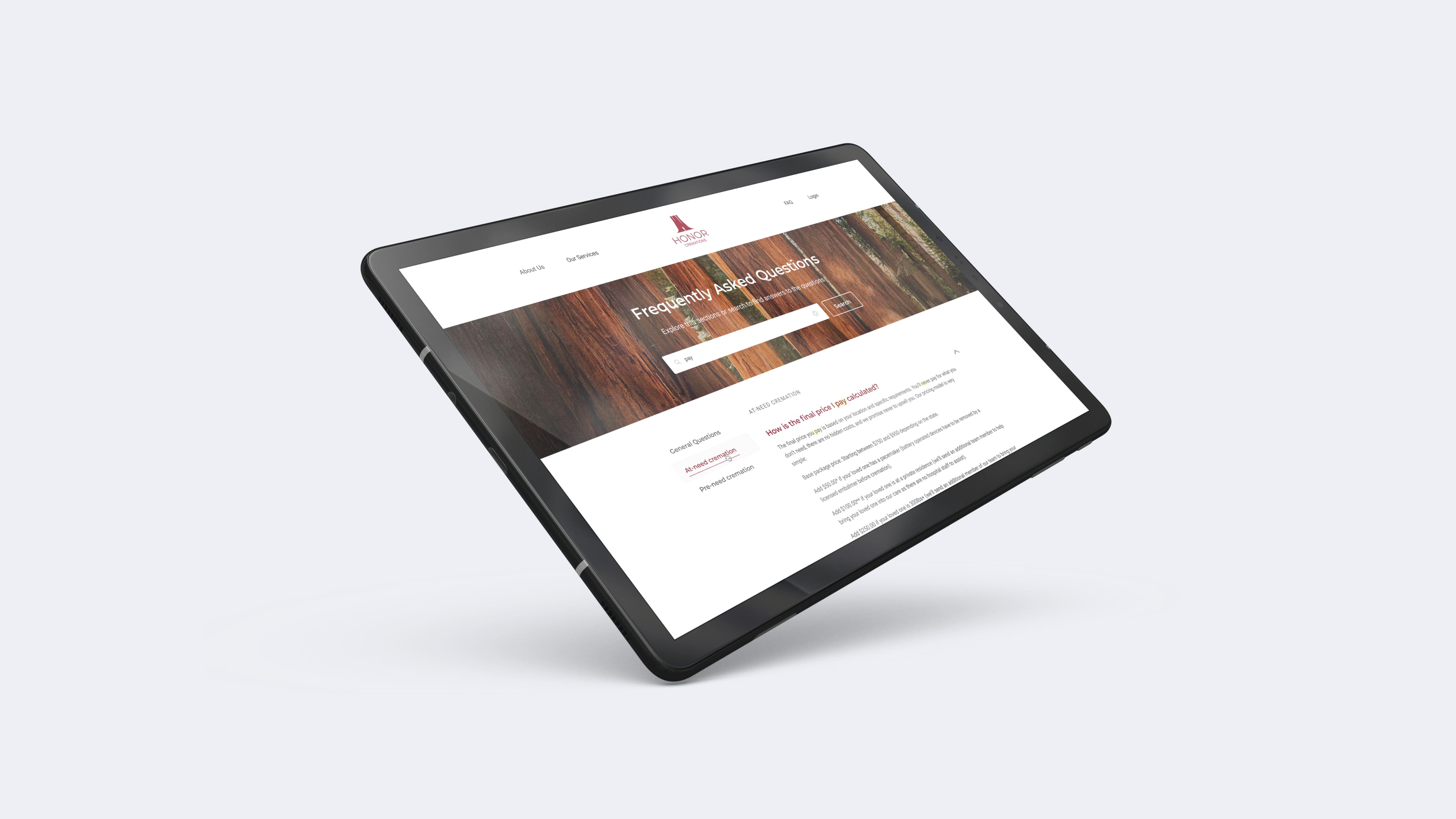 Challenge - Honor Cremations