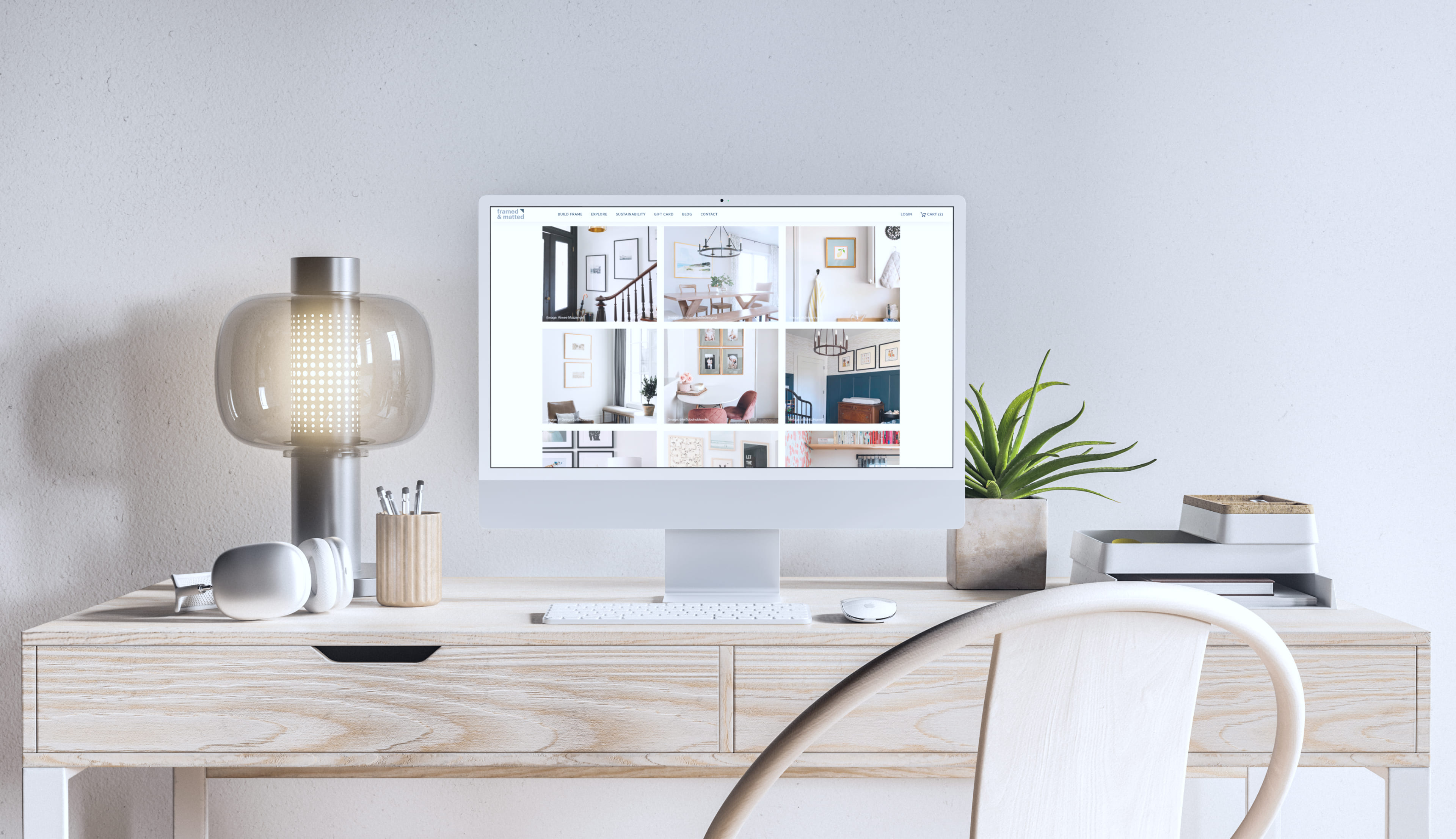 Framedandmatted hero image