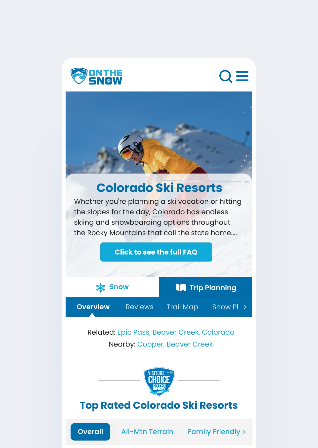 On the snow Strategy-1