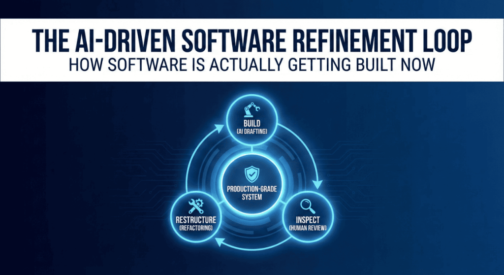 The AI-Driven Software Refinement Loop: How Software Is Actually Getting Built Now